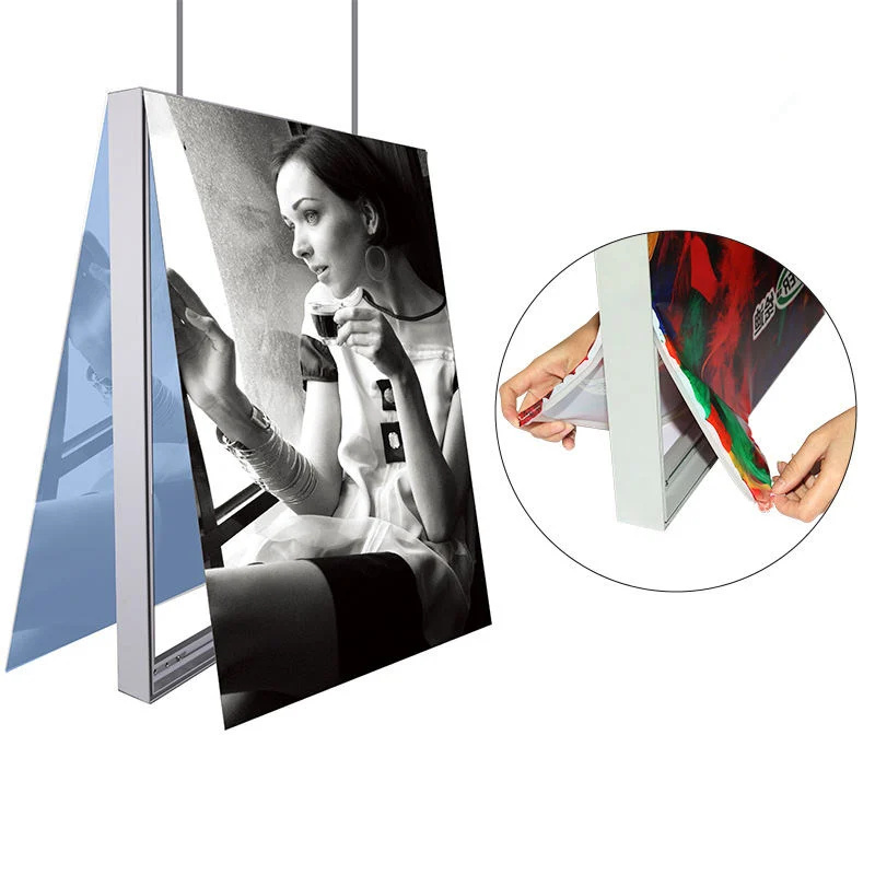 световой короб из ткани